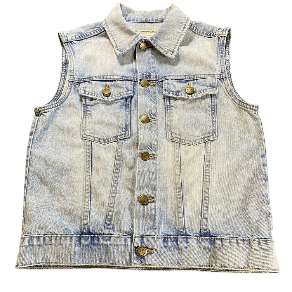 Current/Elliot Jean Denim Vest Womens Size 0
